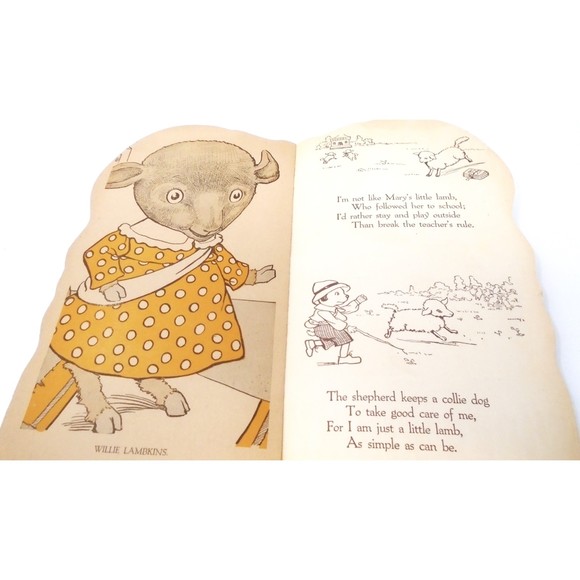 Antique 1918 "Puppy Squint" #041 Charles E. Graham Co. N.Y. Children Book - Picture 5 of 7